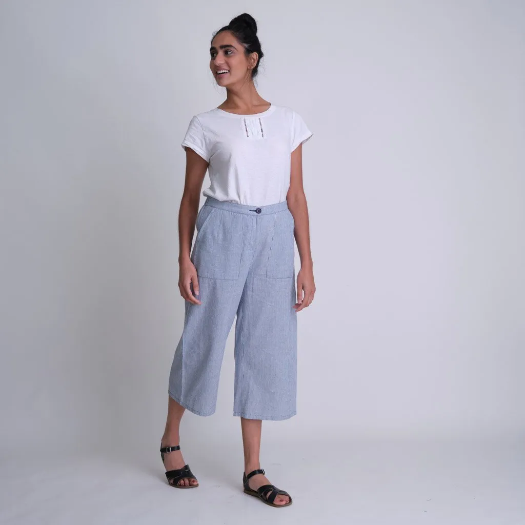 Carrie Striped Culottes