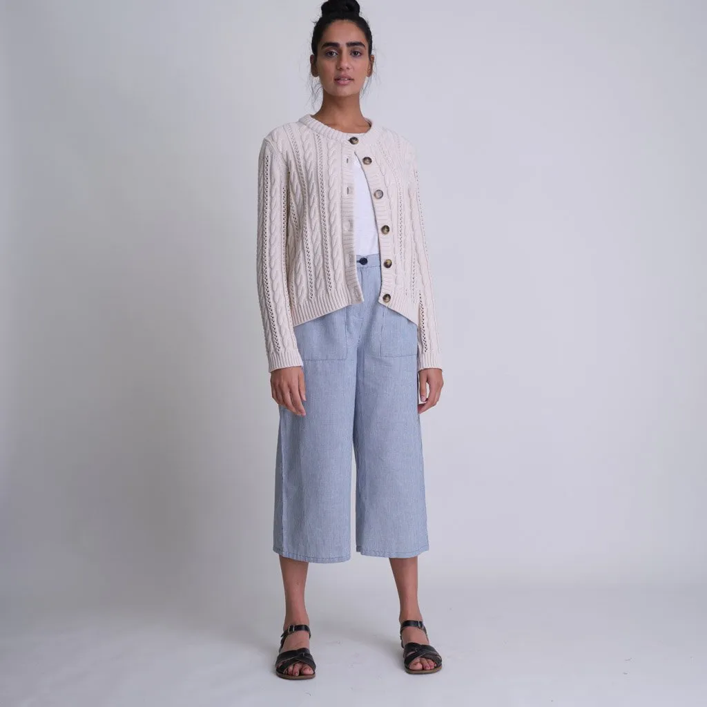 Carrie Striped Culottes
