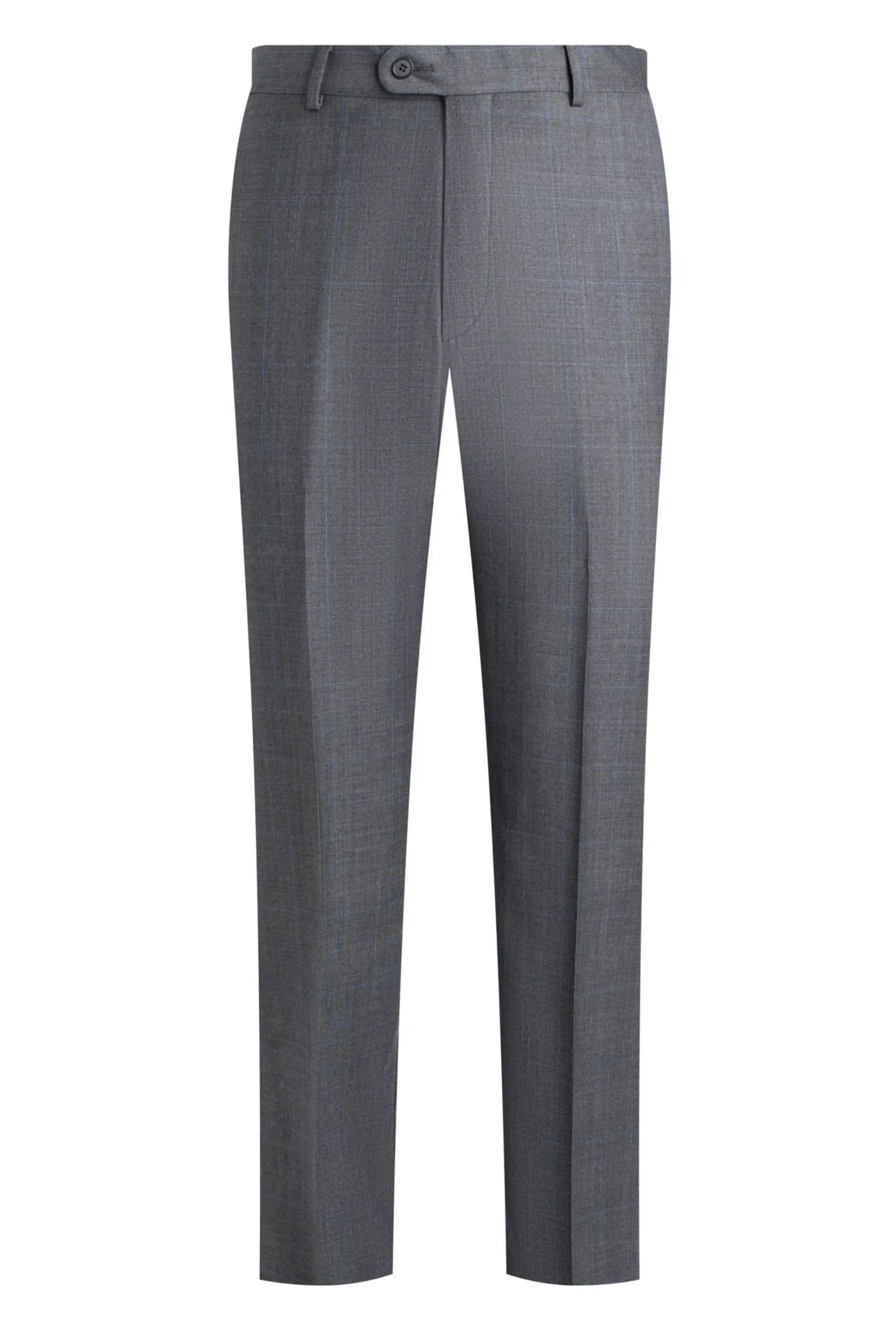 Dark Grey Plaid Suit