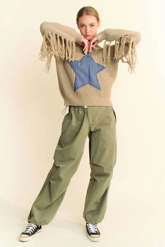 Drawstring Baggy Pants