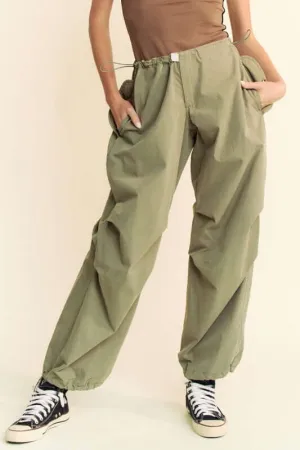 Drawstring Baggy Pants
