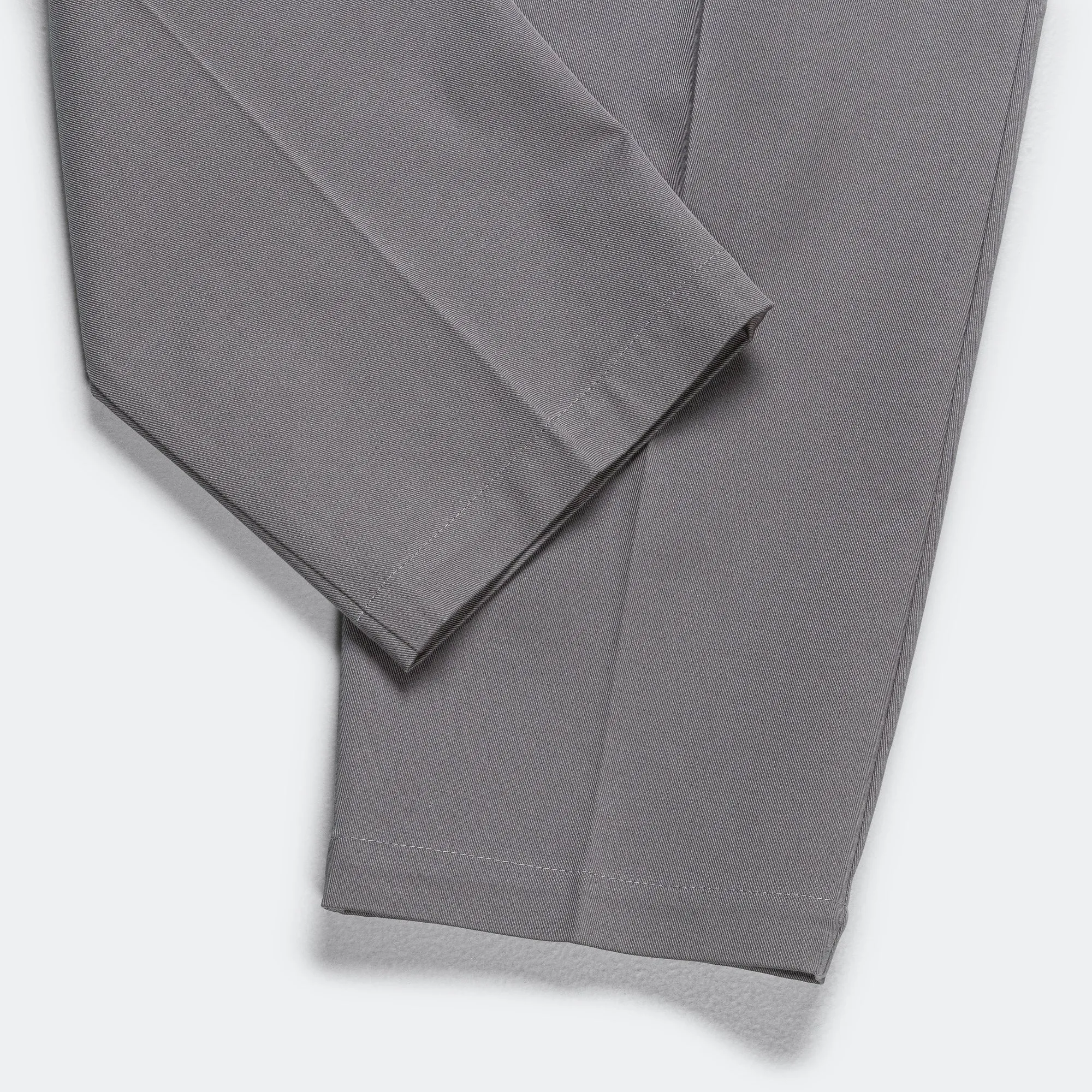 Gabardine Classic Trousers - Grey