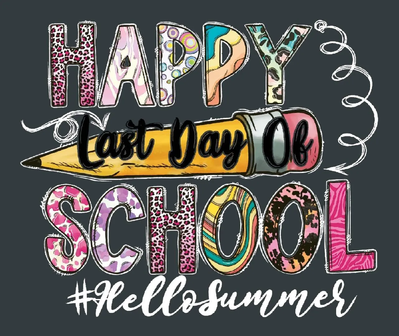 Last Day of School Teacher Shirt: Women Hello Summer T-Shirt School's Out for Summer Happy Graduation Gifts Teacher Tops