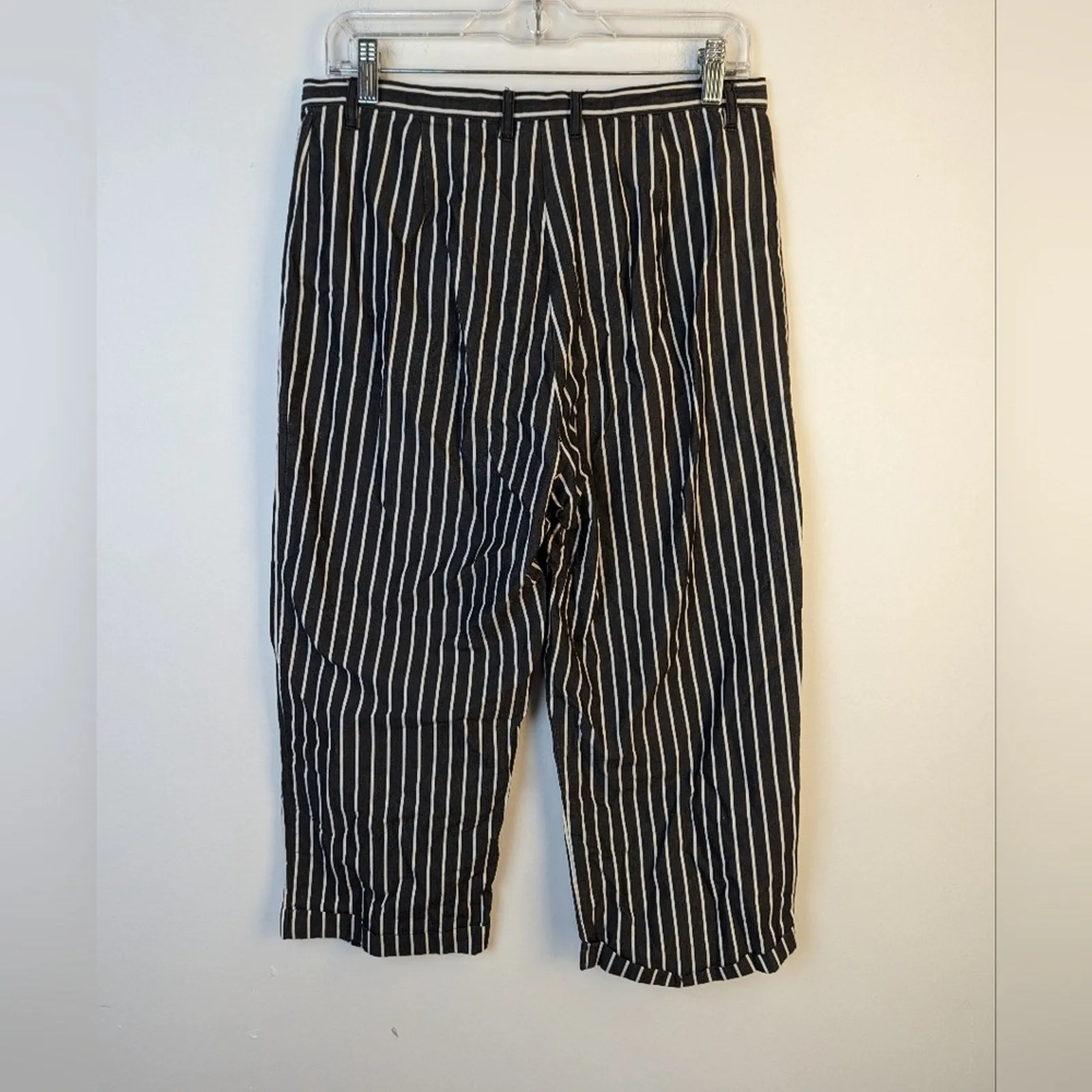 Lauren Ralph Lauren Striped Cropped Pants / 10