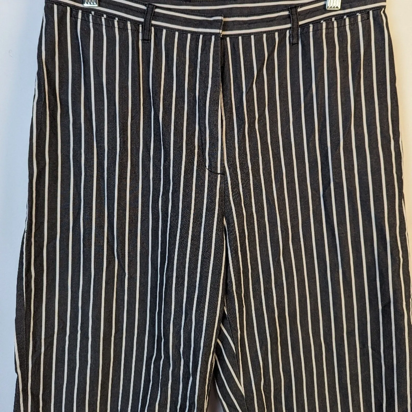 Lauren Ralph Lauren Striped Cropped Pants / 10