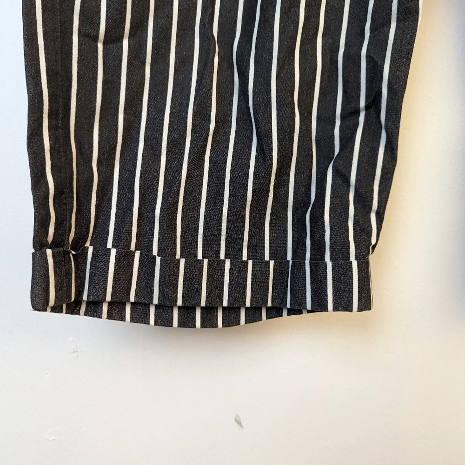Lauren Ralph Lauren Striped Cropped Pants / 10