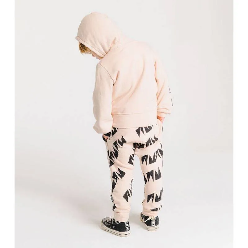 NUNUNU French Terry Nununu Baggy Pants Nude