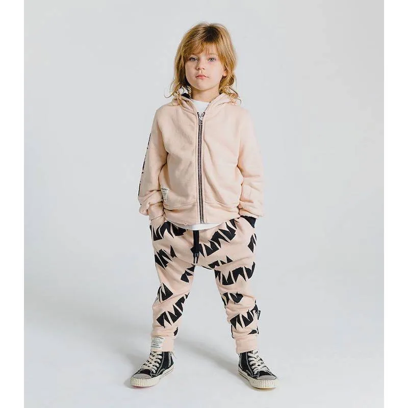 NUNUNU French Terry Nununu Baggy Pants Nude