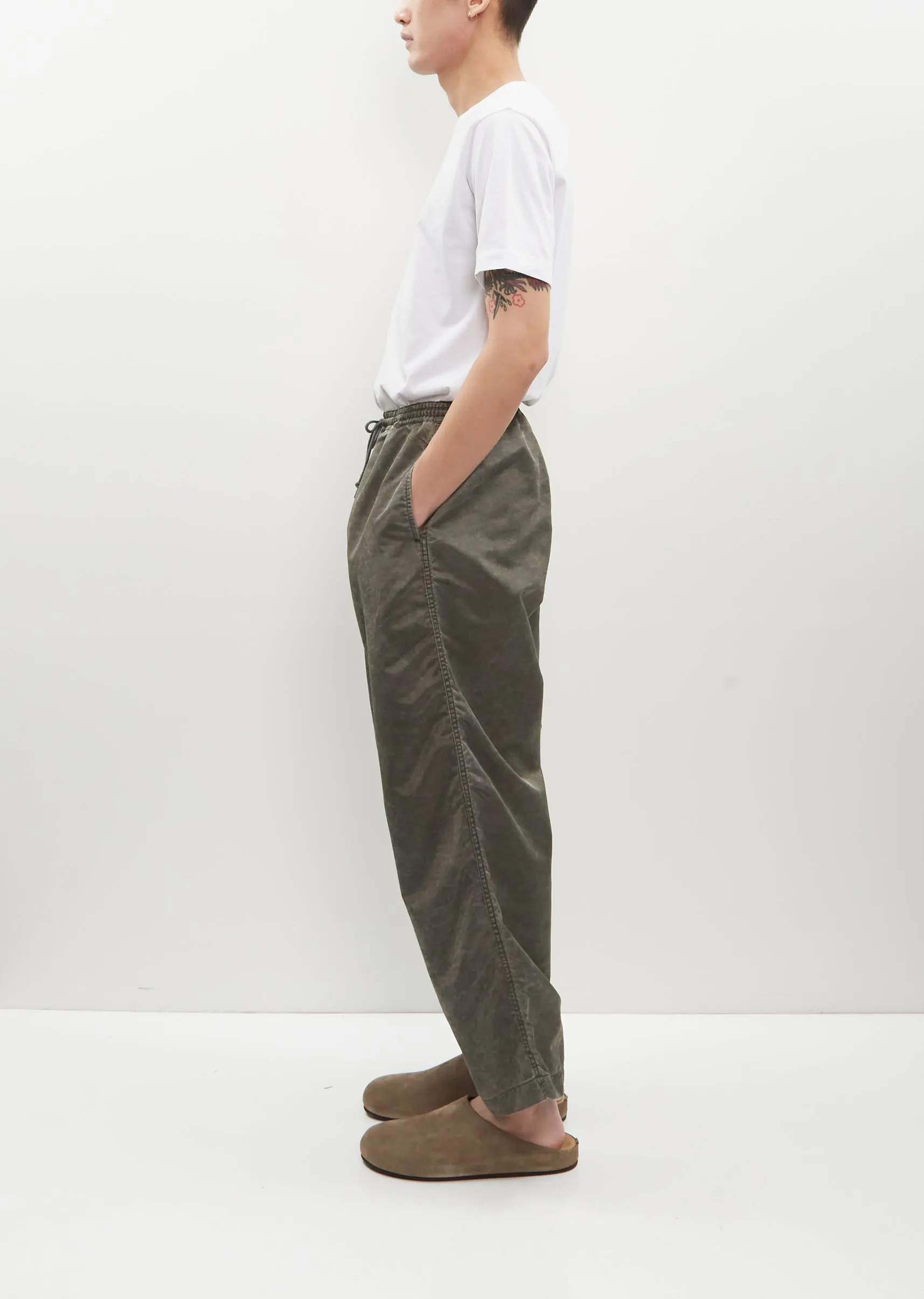Nylon Twill Garment Dyed Pants