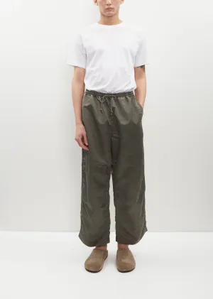 Nylon Twill Garment Dyed Pants