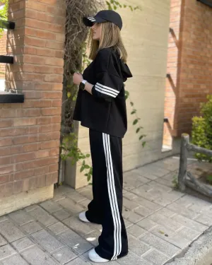 Oversized Striped Tracksuit