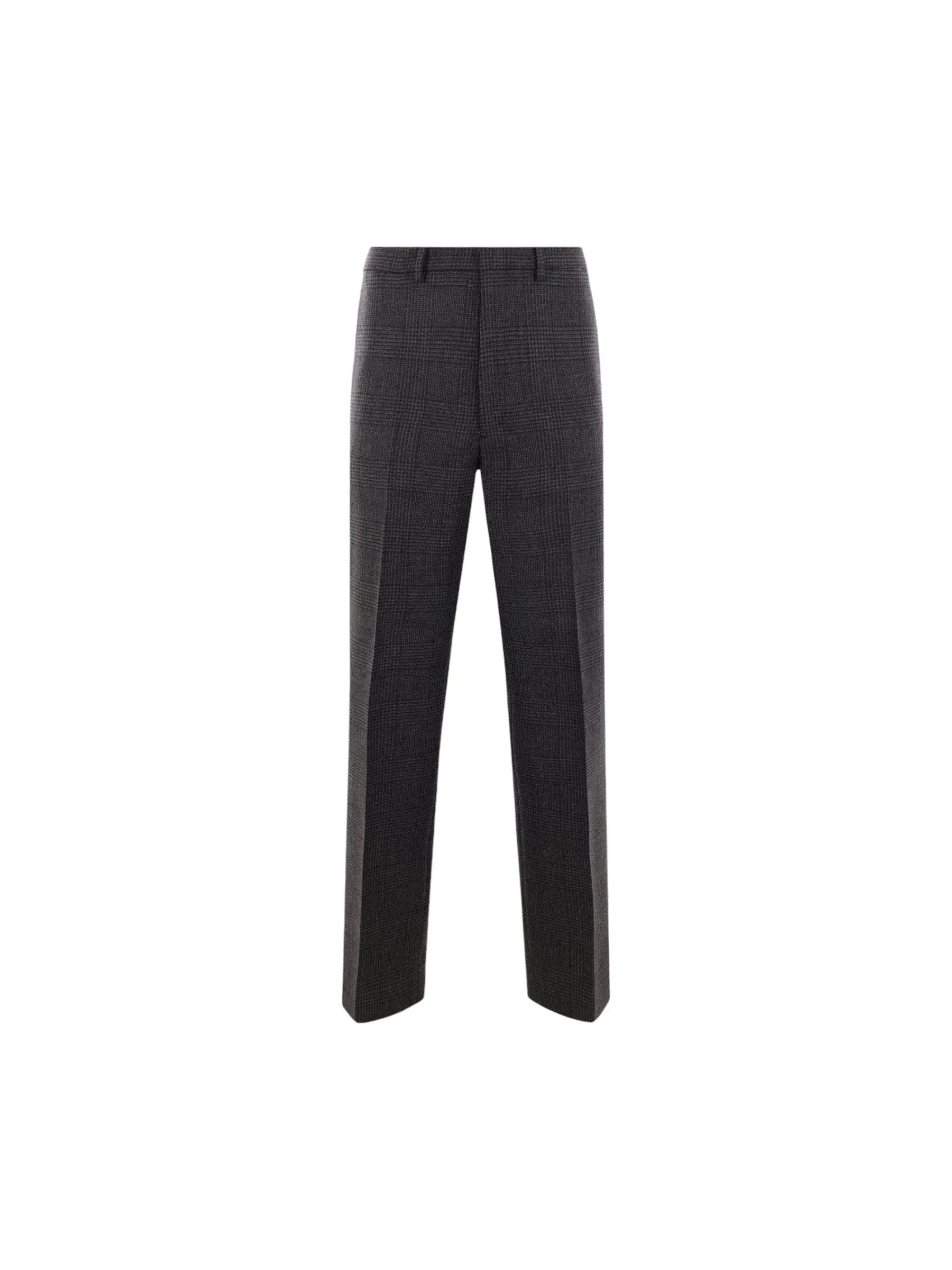 Prince of Wales Wool Trousers