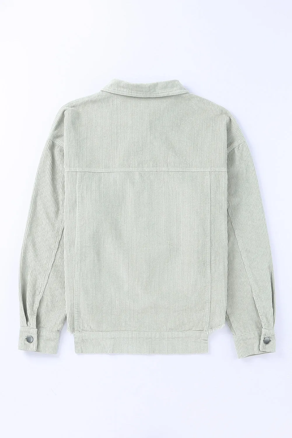 Raw Hem Flap Cropped Jacket