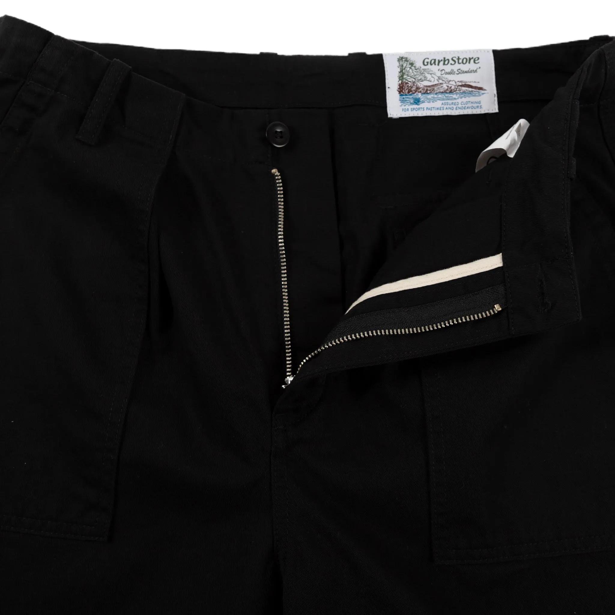 Ruffel Trousers - Black