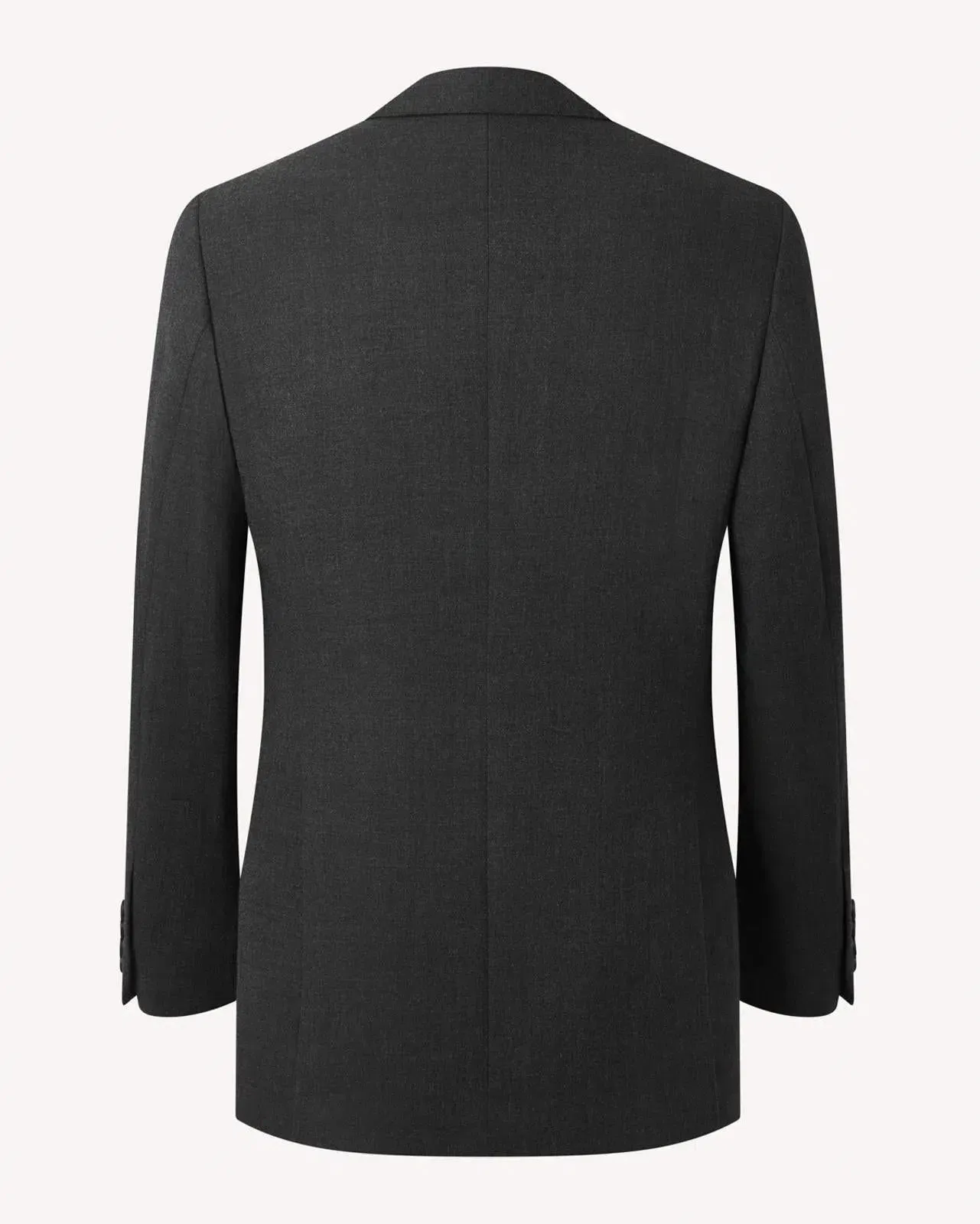 SB2 Worsted Wool Mix Travel Suit Charcoal Grey