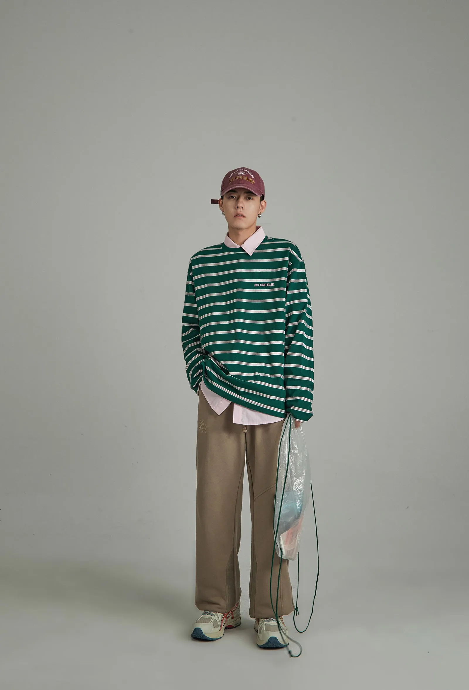 Simple Khaki Jogger Pants
