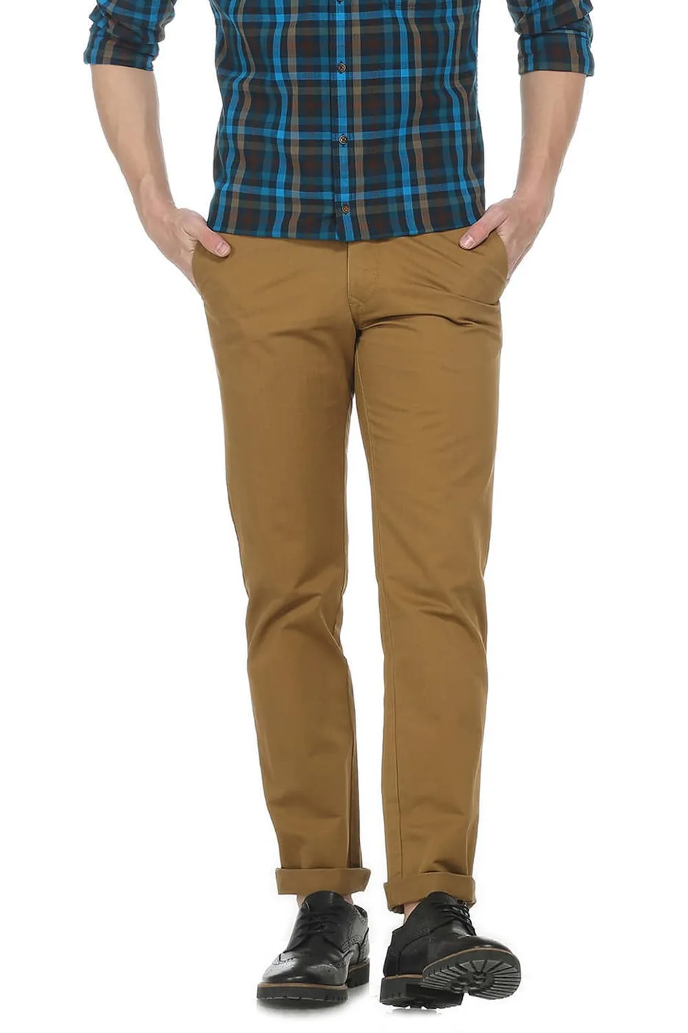 Slim Fit Cotton Trouser