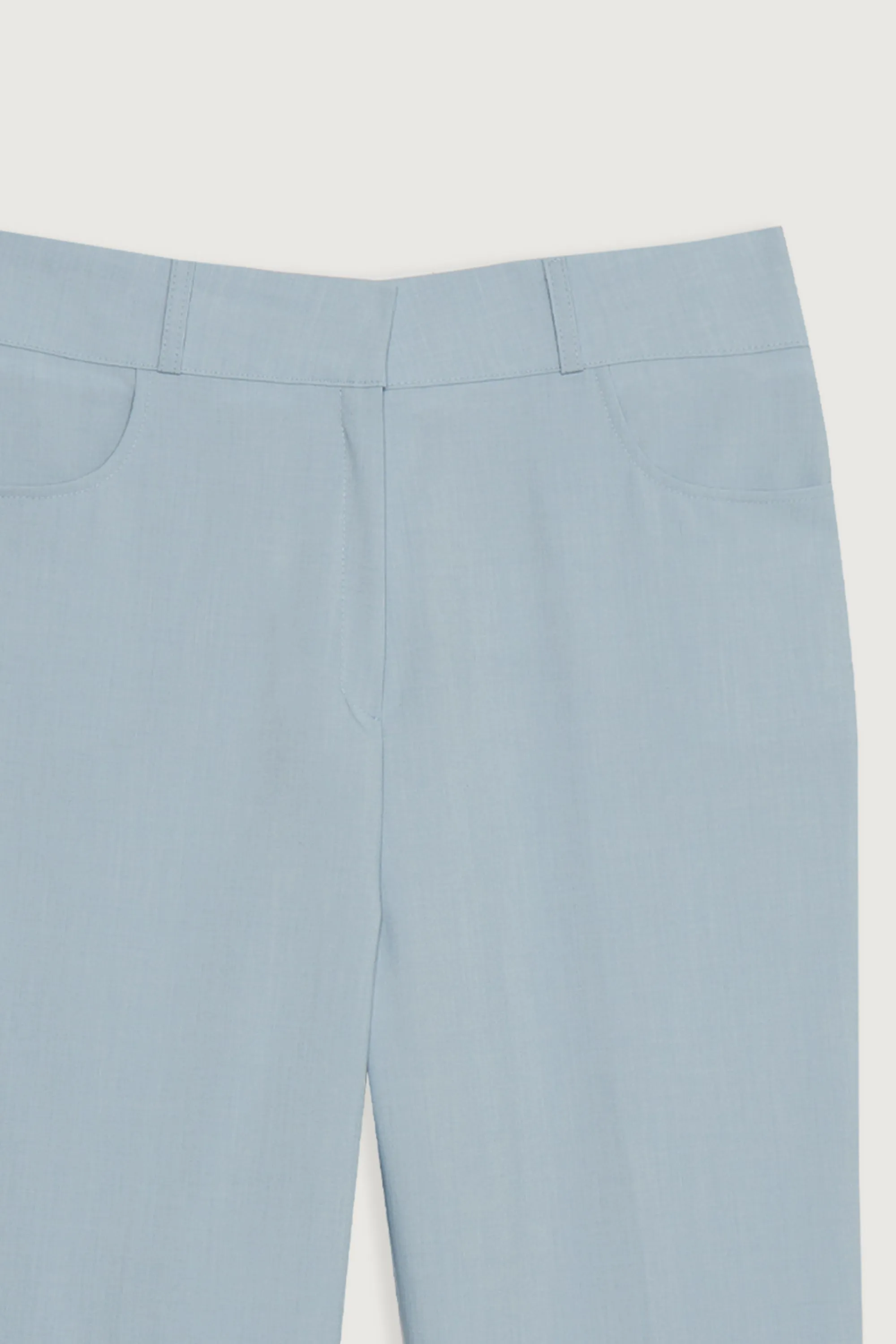 SPLIT BACK HEM TROUSER