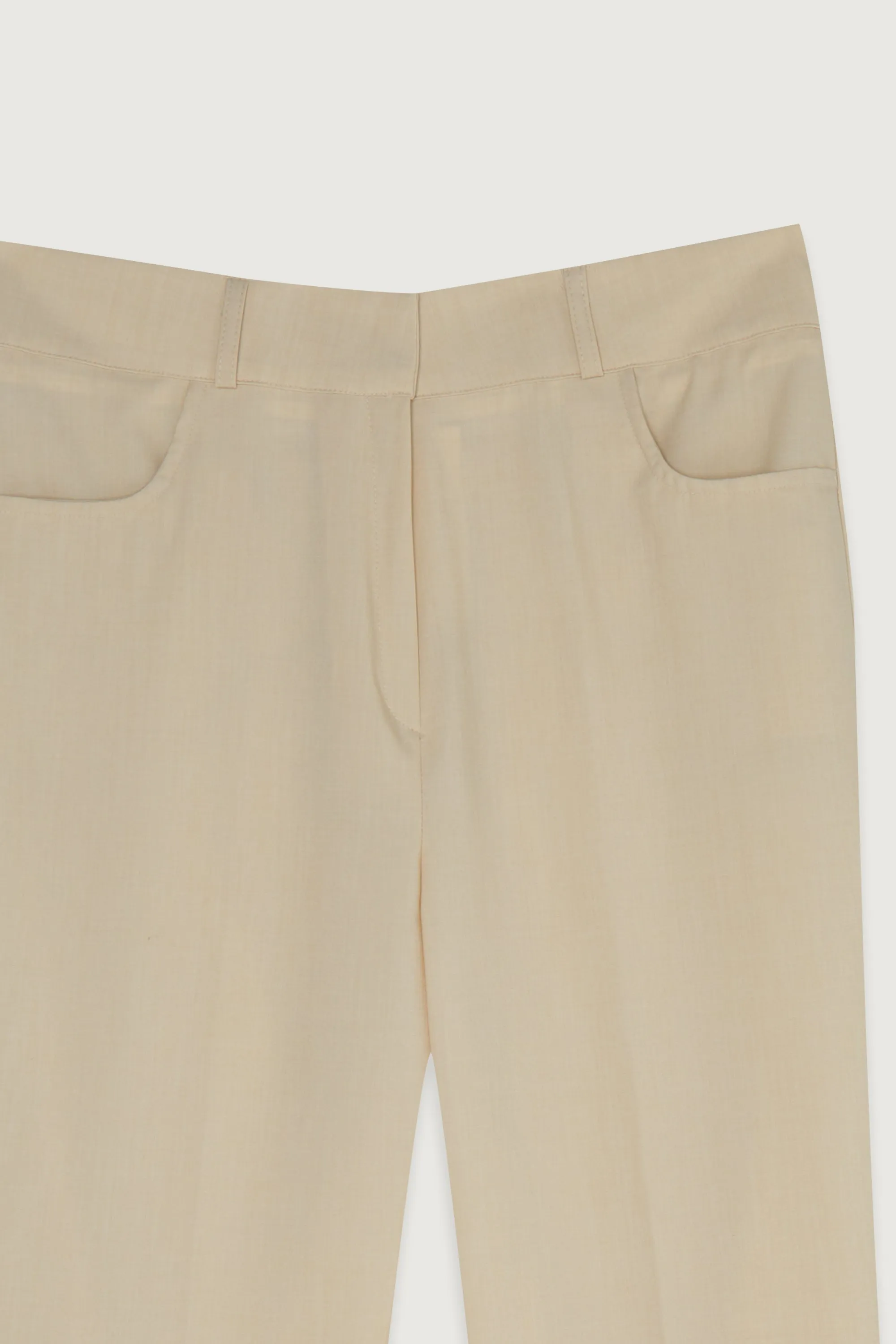 SPLIT BACK HEM TROUSER
