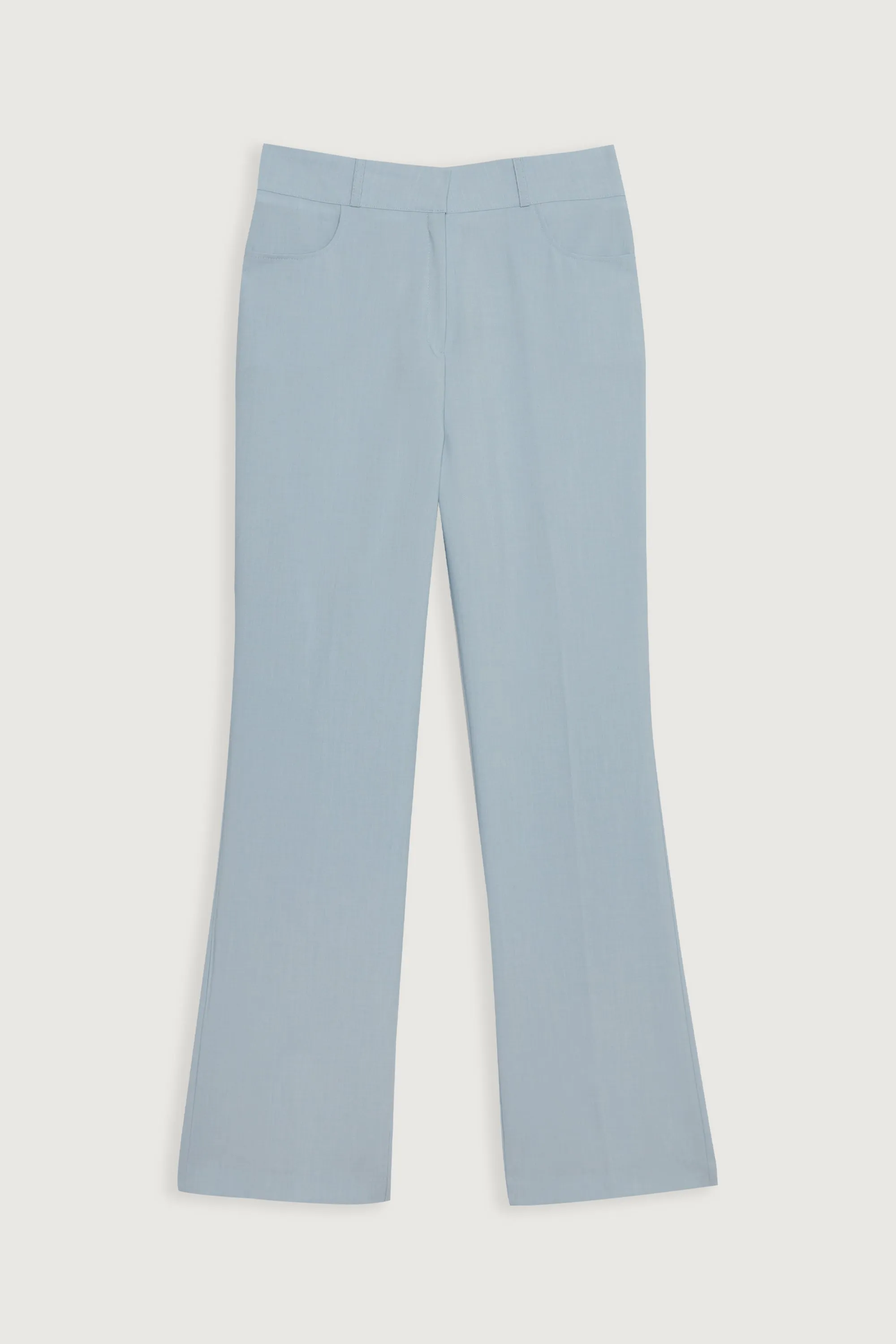SPLIT BACK HEM TROUSER