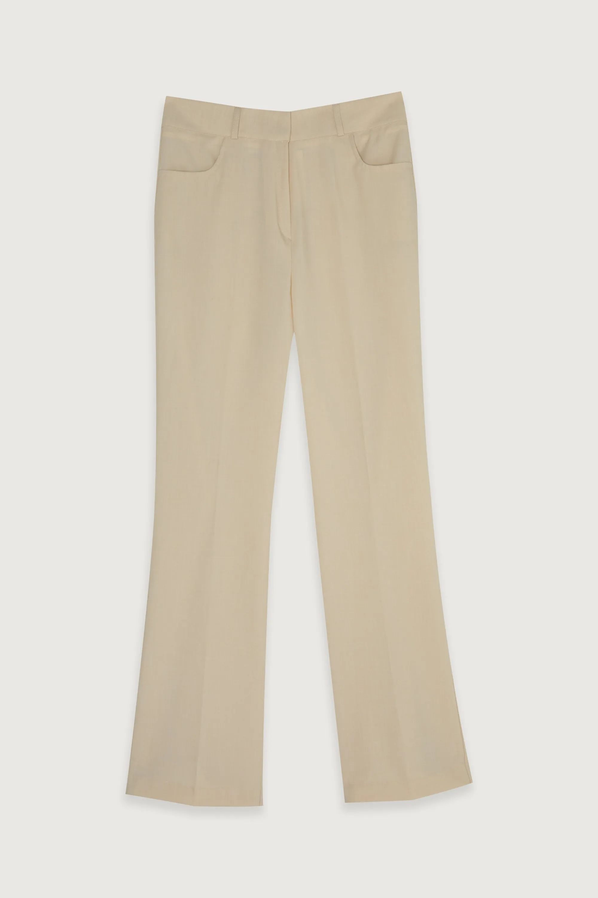 SPLIT BACK HEM TROUSER