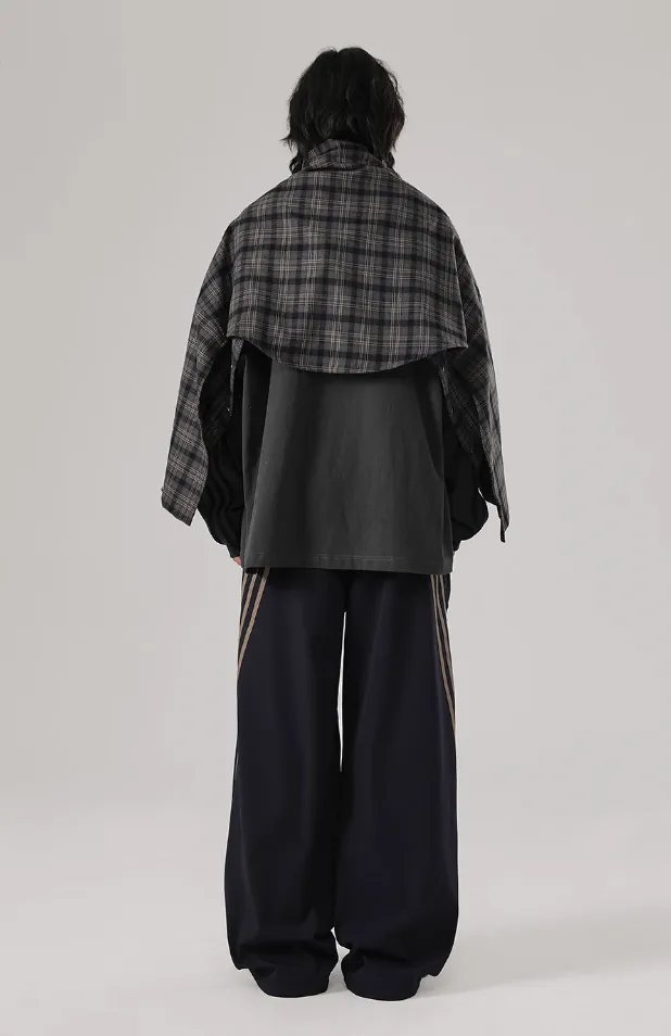 Sports Striped Paratrooper Pants