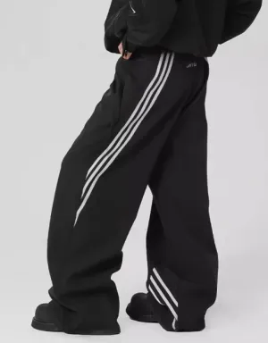 Sports Striped Paratrooper Pants