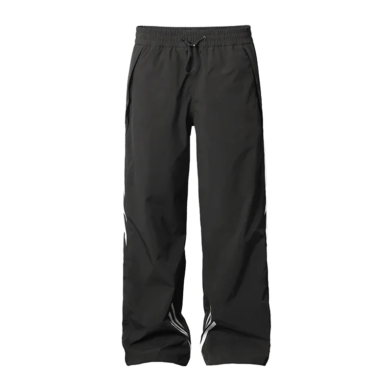 Sports Striped Paratrooper Pants