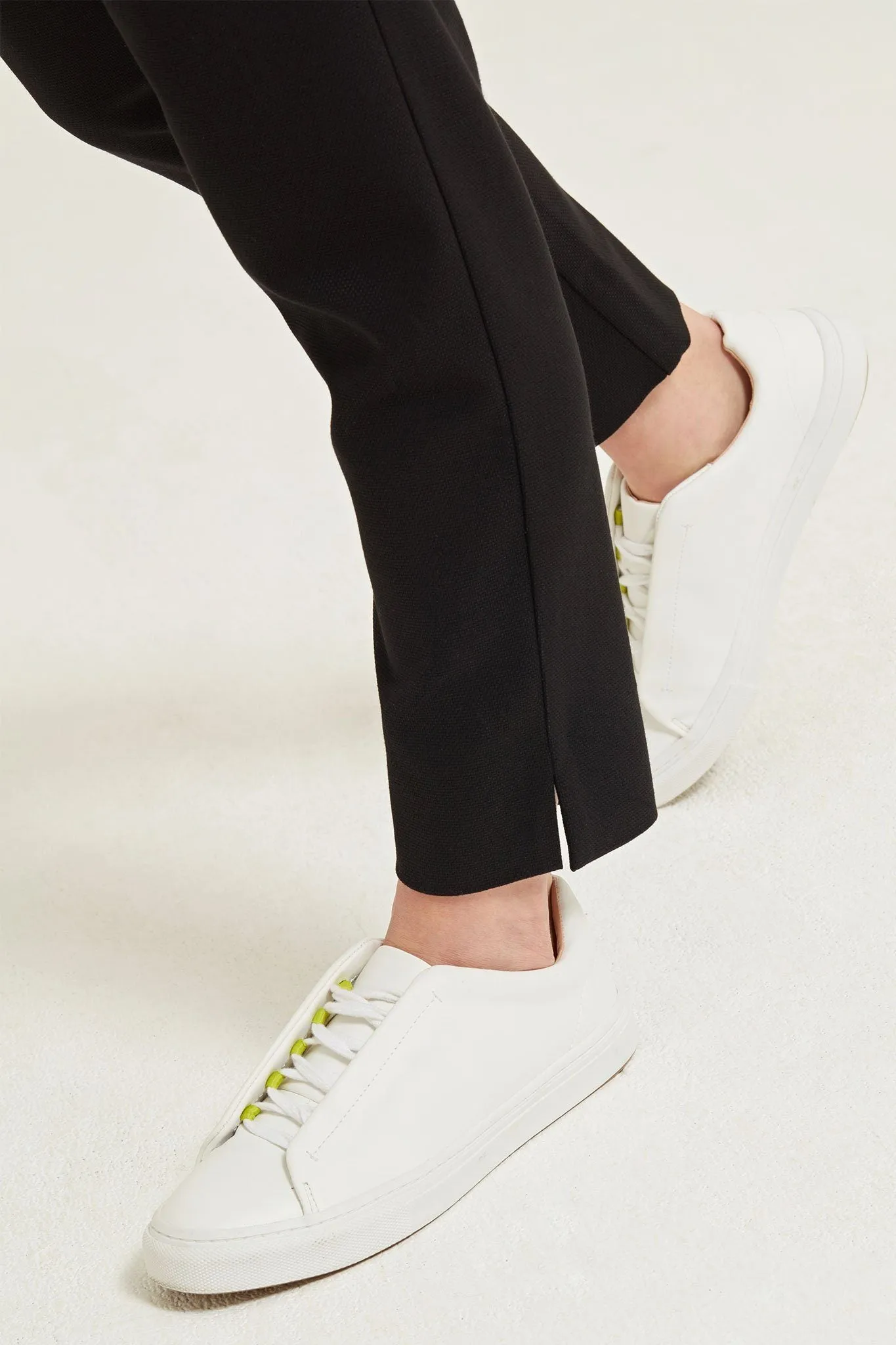 Straight-Leg Crepe Maddison Trouser