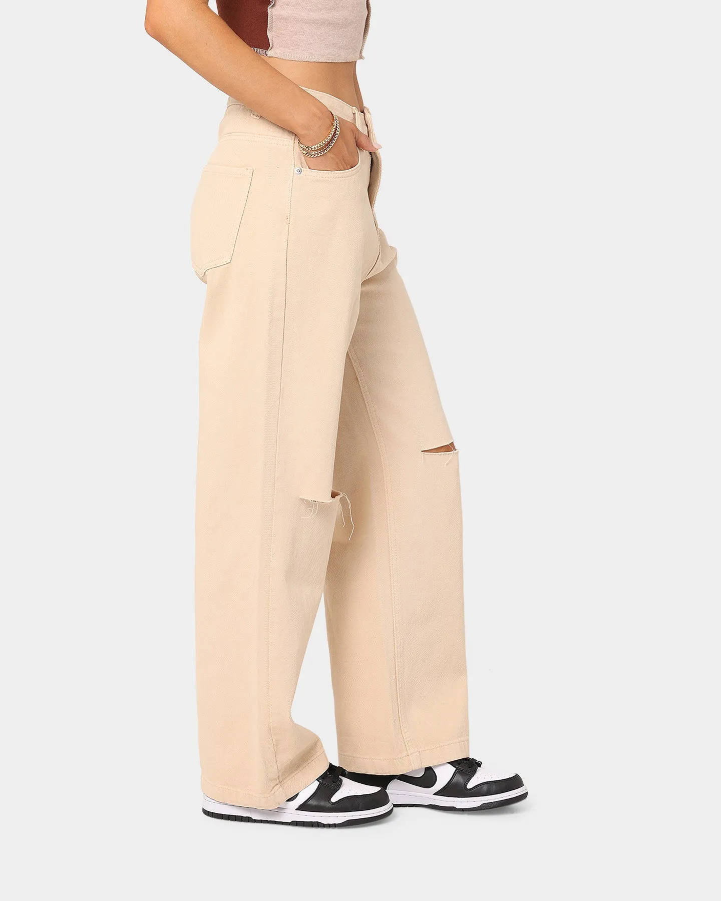 XXIII Women's Angelika Wide Leg Pants Bone